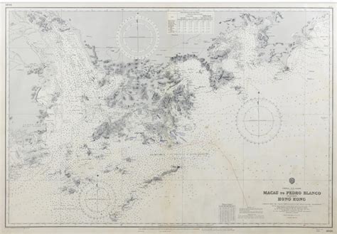 China Rhyming Blog Archive British Admiralty Map Macau To Pedro