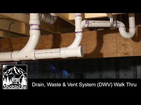 Drain, Waste & Vent System | Off Grid Homestead Build Ep19Pt2 | The ...