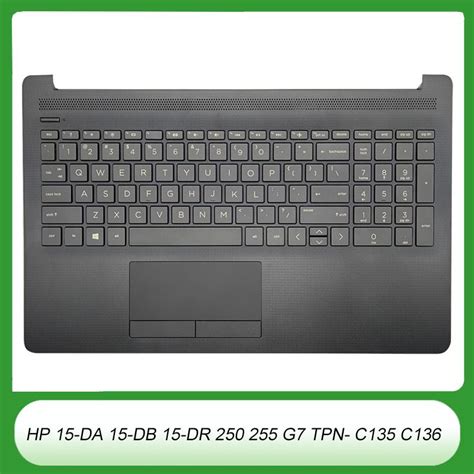 Топкейс для ноутбука верхний корпус Клавиатура для Hp 15 Da 15 Db Dr