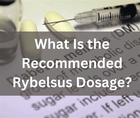 Proven Recommended Rybelsus Dosage — USA Script Helpers © 2024