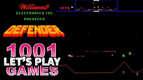 Defender Arcade And Atari 2600 Lets Play 1001 Games Episode 279