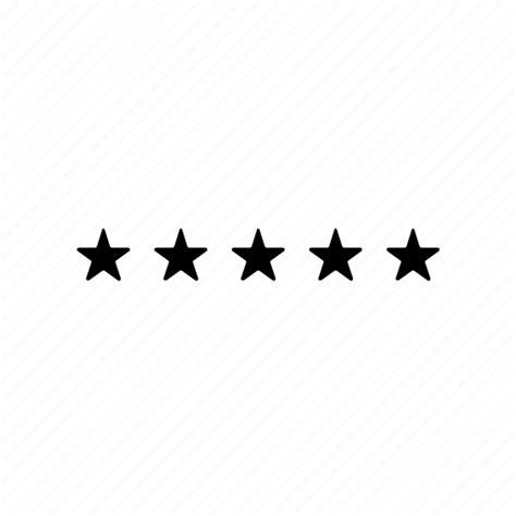 Five, rating, star, star rating icon - Download on Iconfinder