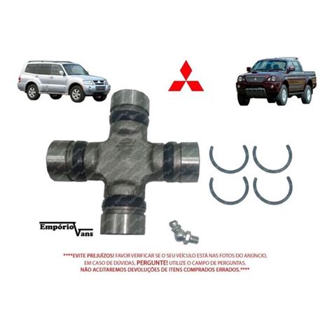 Cruzeta Cardan Traseira Mitsubishi Pajero Full L200 Shopee Brasil