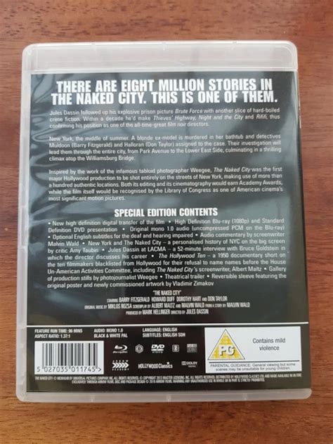 THE NAKED CITY Jules Dassin Detective Film Noir Arrow Academy
