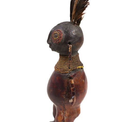 Fertility Doll Terracotta Beads Feathers Chiki Chiki Cameroon