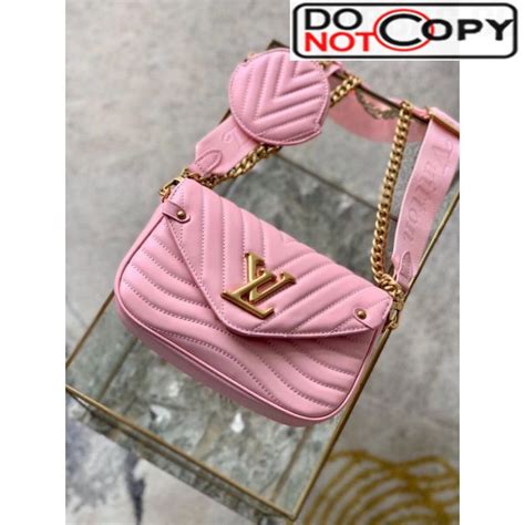 Louis Vuitton New Wave Multi Pochette Pink Lily Paul Smith