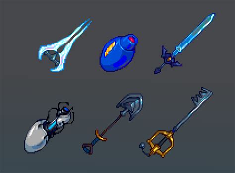 Video Game Weapons By Rappenem On Newgrounds