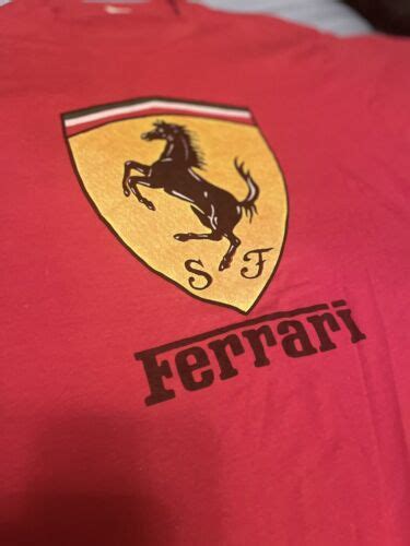 Vintage T Shirt Ferrari Gem