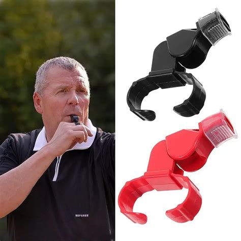 Referee Whistles Adjustable Referees Finger Whistle Outdoor Survival