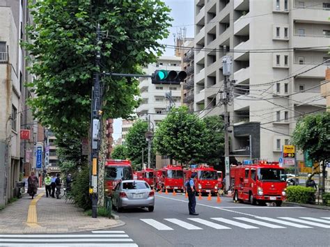 【東京】大塚 火事 サイレン 消防車 大塚駅付近 豊島区南大塚1丁目 7月2日火1200頃 ねこ社長