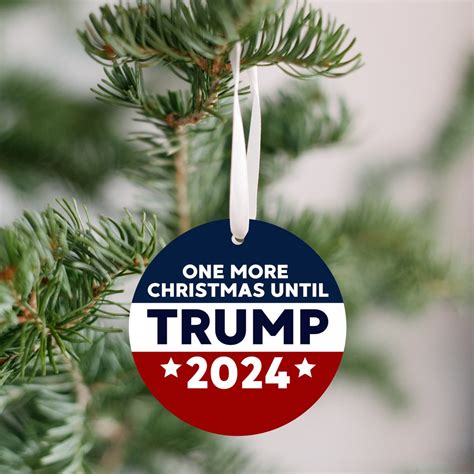 Trump Christmas Ornament, Donald Trump Ornament, Christmas Ornament ...