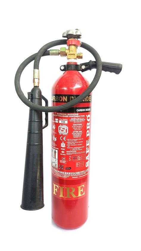 Safe Pro Co Fire Extinguisher For Industrial Use Capacity Kg At