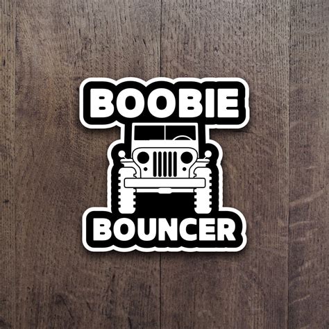 Boobie Bouncer Decal Redline Design Tv