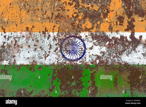 Old india flag hi-res stock photography and images - Alamy