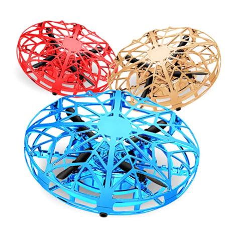 Buytra Mini Helicopter RC UFO Drone Aircraft Hand Sensing Infrared RC