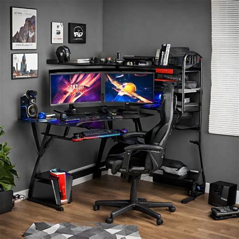 9 Gaming Desk Setup Ideas that Elevate Your Gaming Arena : Madison ...