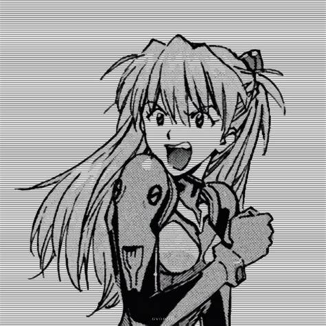 asuka soryu langley manga icon manga icons evangelion manga