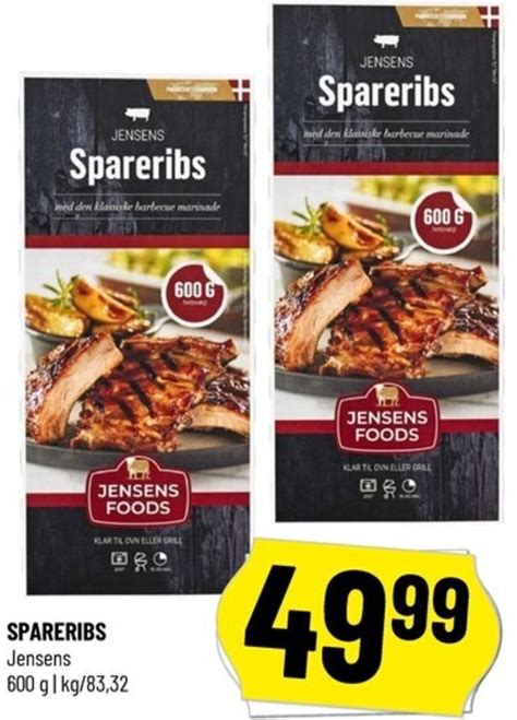 Spareribs 600 g tilbud hos Løvbjerg