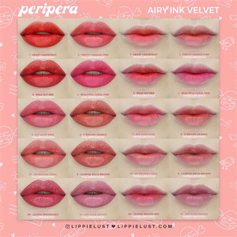 Peripera Airy Ink Velvet Lippielust