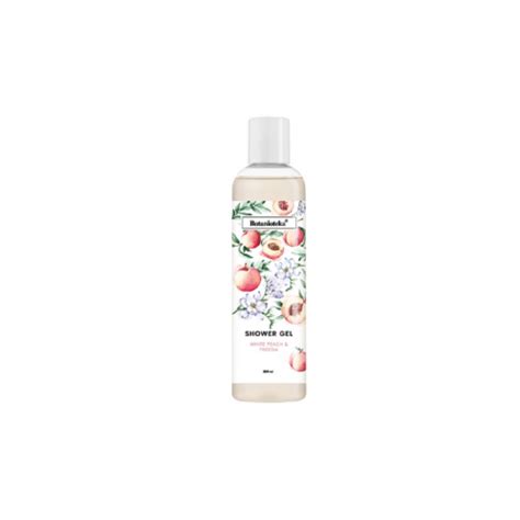 Botanioteka Shower Gel White Peach and Freesia Żel pod prysznic