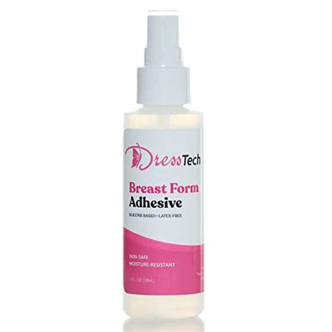 Dresstech Breast Form Adhesive Long Lasting Medical Grade 4 Oz