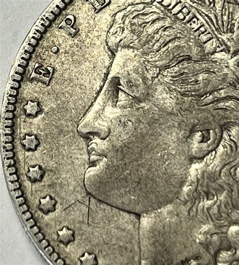 1888 O Hot Lips Variety Morgan Silver Dollar RARE VAM TOP 100 COIN LIST