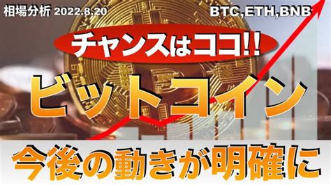 【btcethbnb】ビットコイン今後の動きが明確に（2022年8月20日 相場分析） │ 金融情報のまとめ