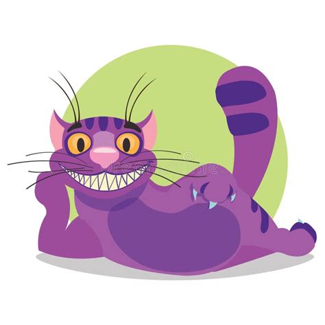 Sonrisa De Un Gato De Cheshire Para El Cuento Alicia En El País De Las