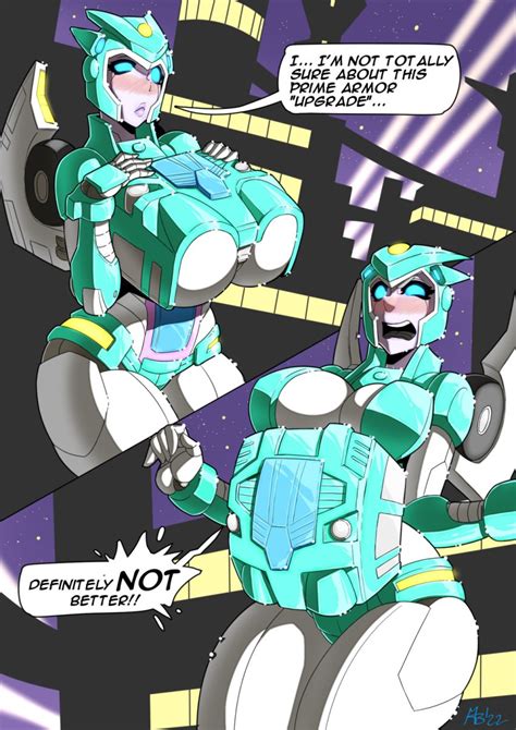 Rule 34 1girls 2koma Alien Alien Girl Armor Autobot Big Breasts Blush Blush Lines Breast Size