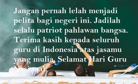 100 Kata Ucapan Selamat Hari Guru Untuk Hari Guru Nasional