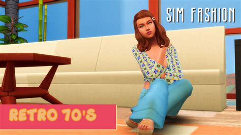 Sim Fashion V1 Retro 70 S Sims 4 Mods Clothes Sims 4 Sims