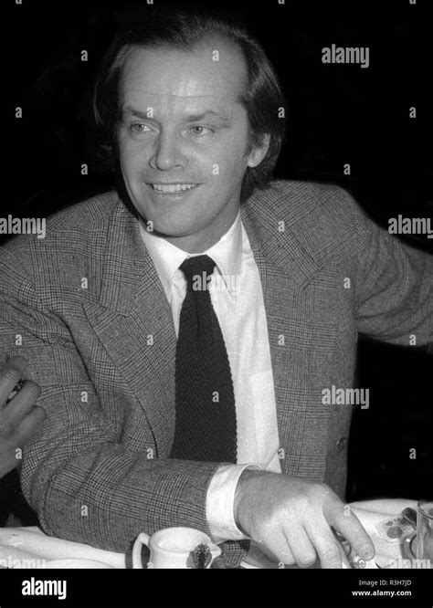 Jack Nicholson 1980 Photo By John Barrett/PHOTOlink Stock Photo - Alamy