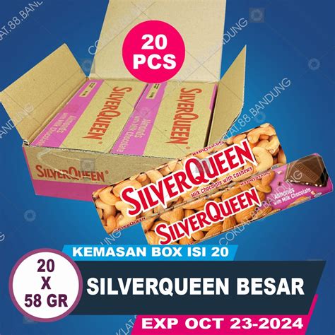 Jual Silverqueen Gr Box Pcs X Gram Coklat Silver Queen Gr