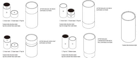 custom paper tubes packaging  paper tube