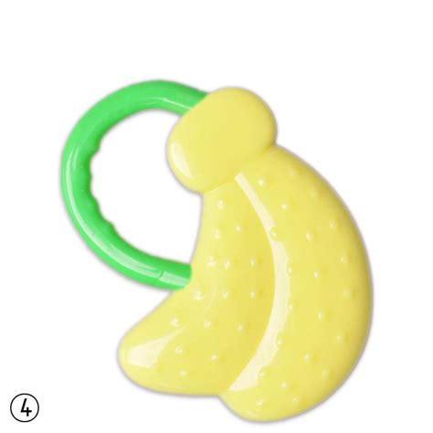 Cheap Kids Baby Cute Teething Ring Safety Rattles Biting Teether Toy