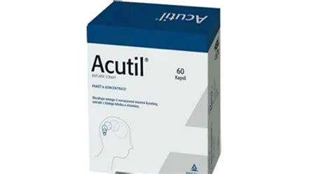 АКУТИЛ капсули 60 броя ACUTIL capsules Atlas bg