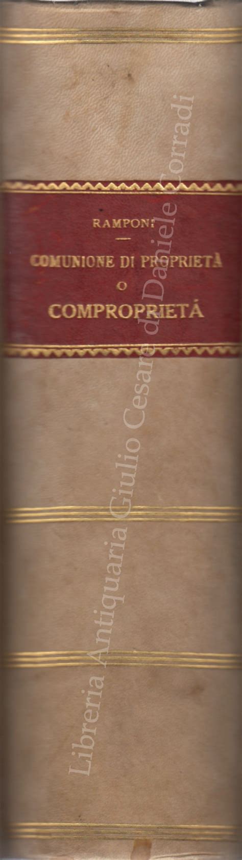 Della comunione di proprietà o comproprietà