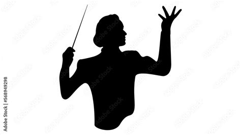 Female Conductor Silhouette