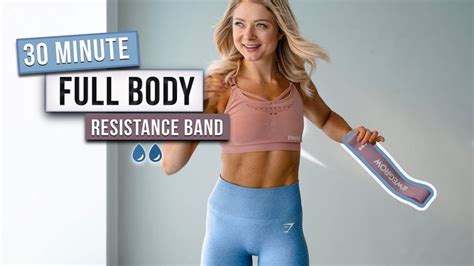 Min Intense Mini Band Workout Full Body No Repeats With