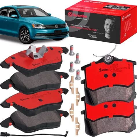 Kit Pastilha Freio Cer Mica Brembo Jetta Tsi Parcelamento