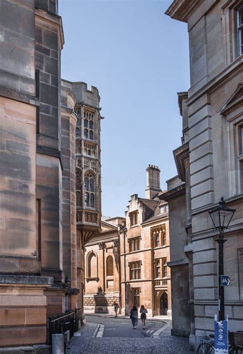 Cambridge University Campus Buildings, UK Editorial Stock Image - Image ...