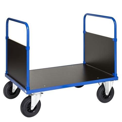 Mild Steel Double Ended Platform Trolley Load Capacity Kg Rs