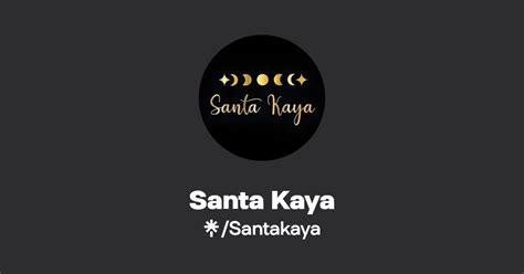 Santa Kaya Instagram Facebook Linktree