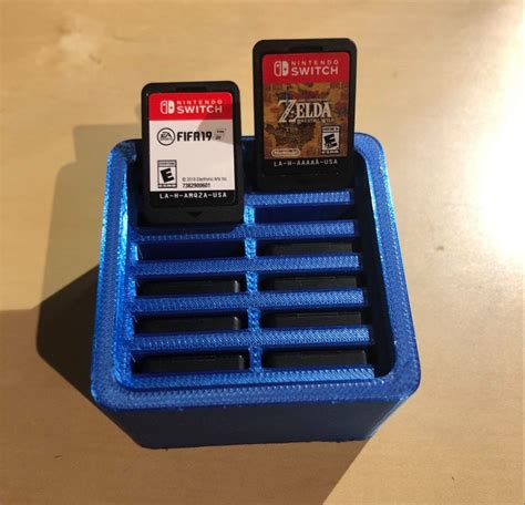 Download Stl File Nintendo Switch Cartridge Case • Template To 3d Print ・ Cults