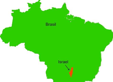 Israel É Do Tamanho De Qual Estado Brasileiro