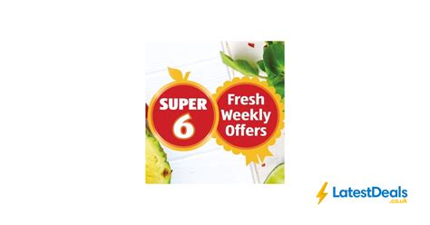 Aldi This Weeks Super 6 (Lasts for 2 Weeks ) at Aldi