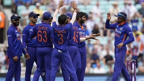 India Surpass Pakistan In Icc Odi Rankings Following 10 Wicket Win Over