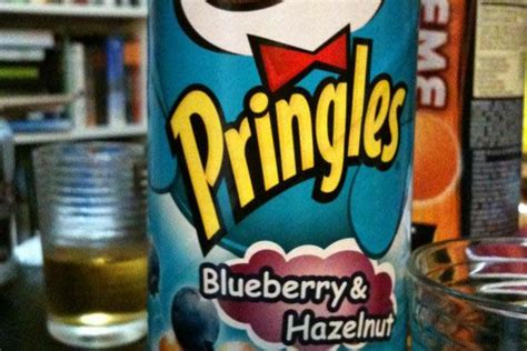 Blueberry Hazelnet Really The Weirdest Pringles Flavors In The World