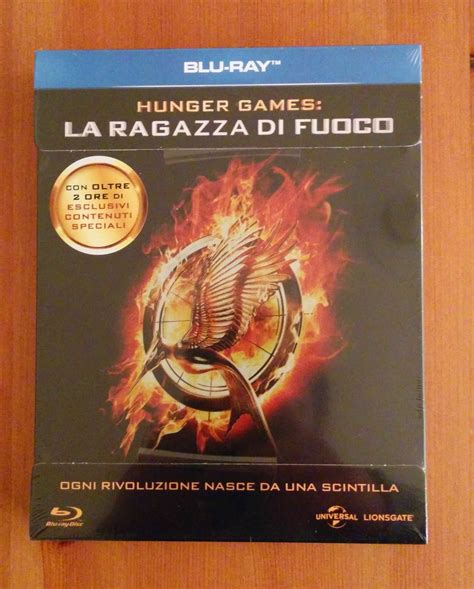 La Mia Collezione Di Blu Ray Hunger Games La Ragazza Di Fuoco