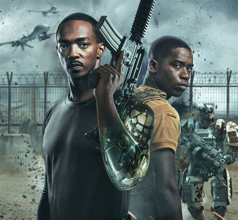 Zona De Combate Anthony Mackie Luta Contra Rob S Em Trailer De Sci Fi